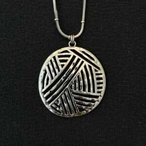 Artisan Silver Statement Necklace